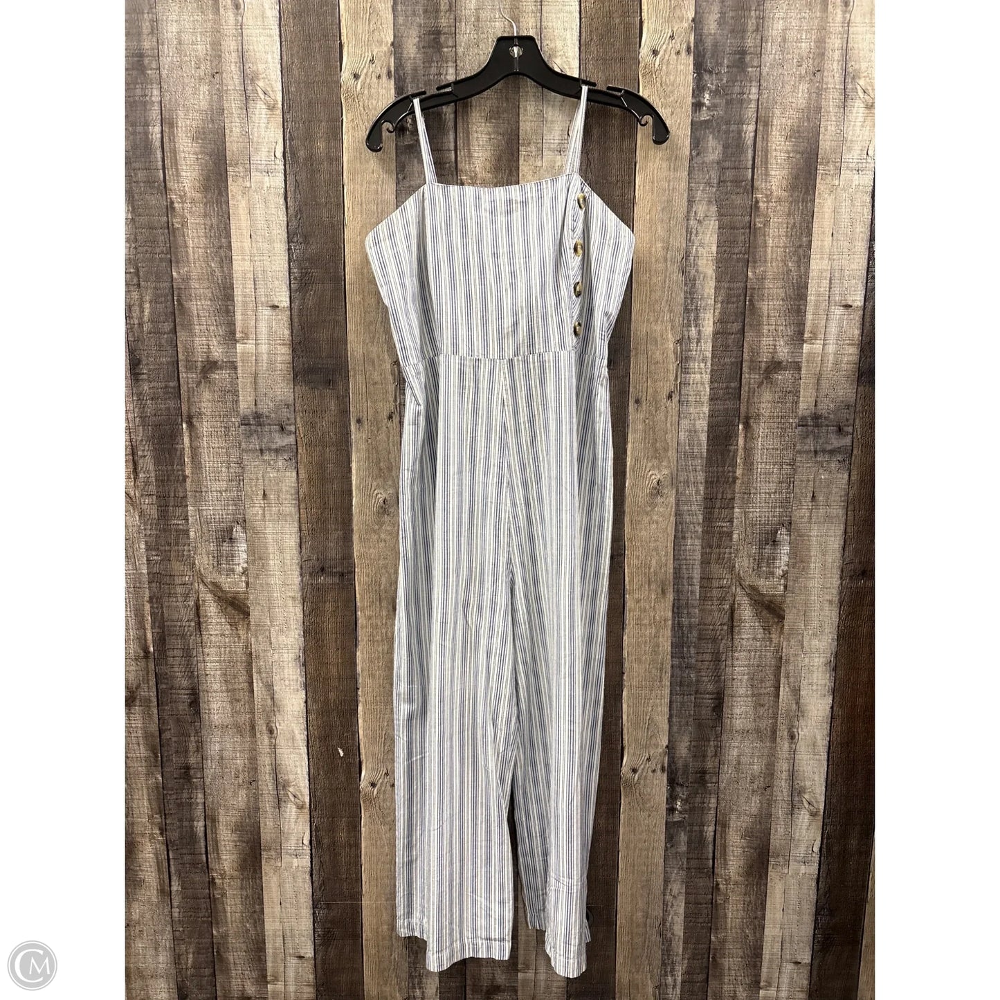 Jumpsuit By Japna In Striped Pattern, Size: L