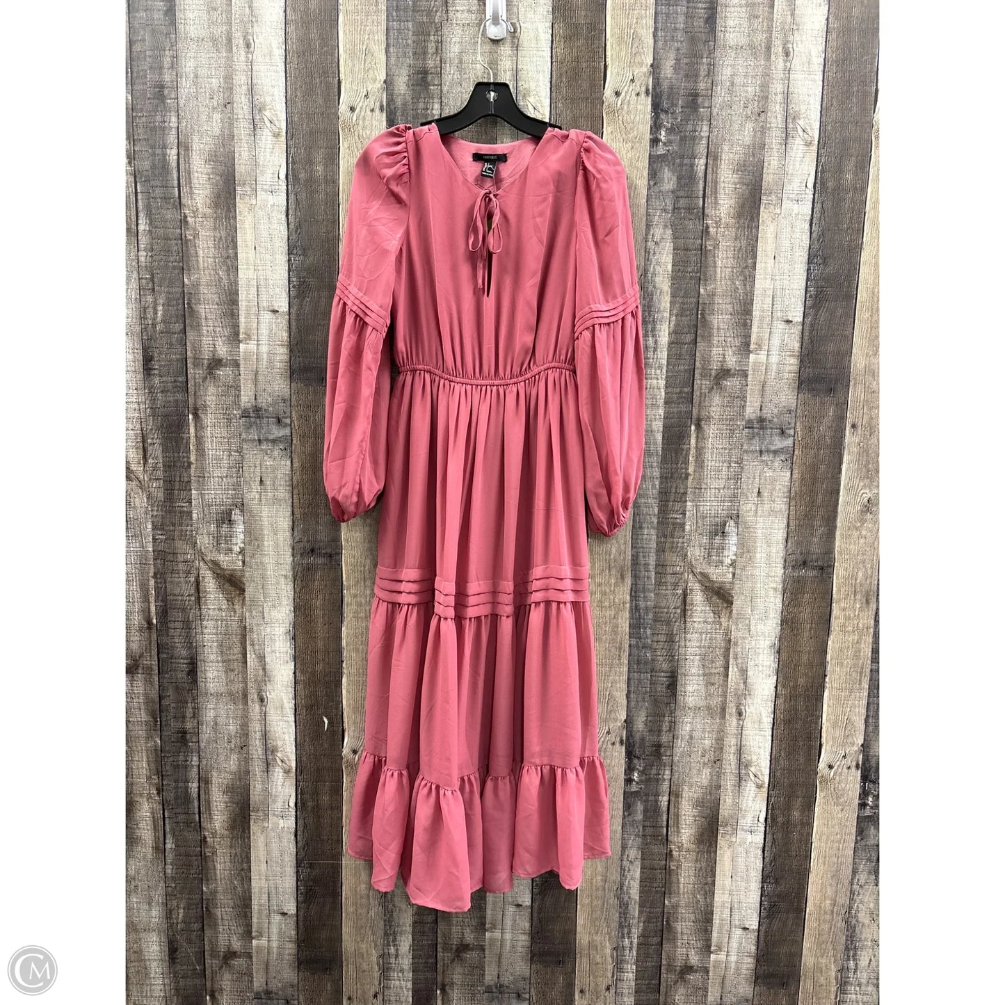 Dress Casual Maxi By Forever 21 In Pink, Size: S
