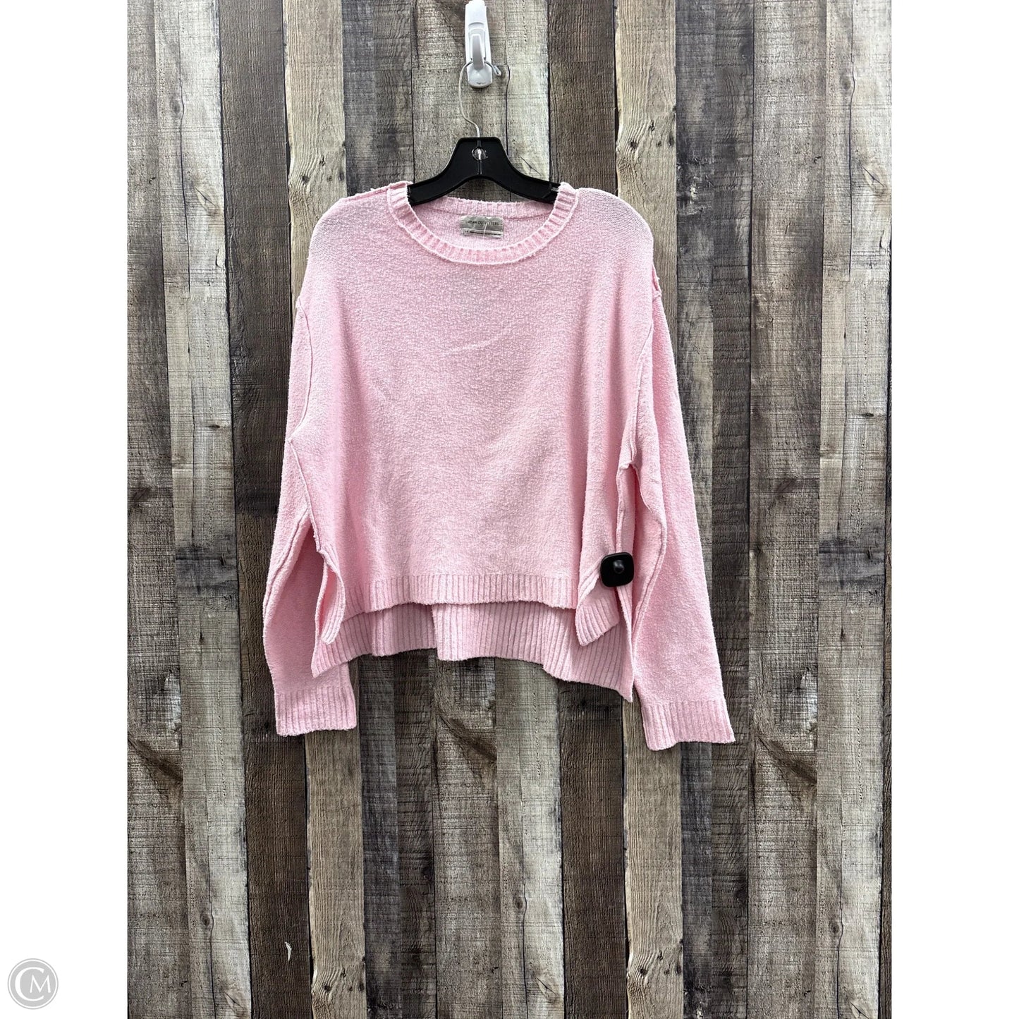 Top Long Sleeve By Urban Outfitters In Pink, Size: S