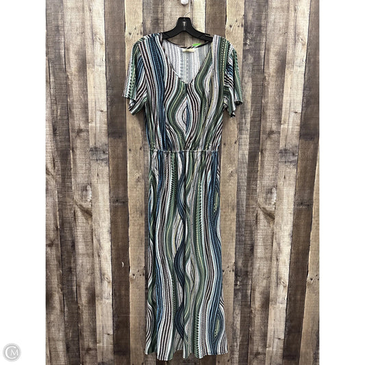 Dress Casual Maxi By Cme In Multi-colored, Size: Xl