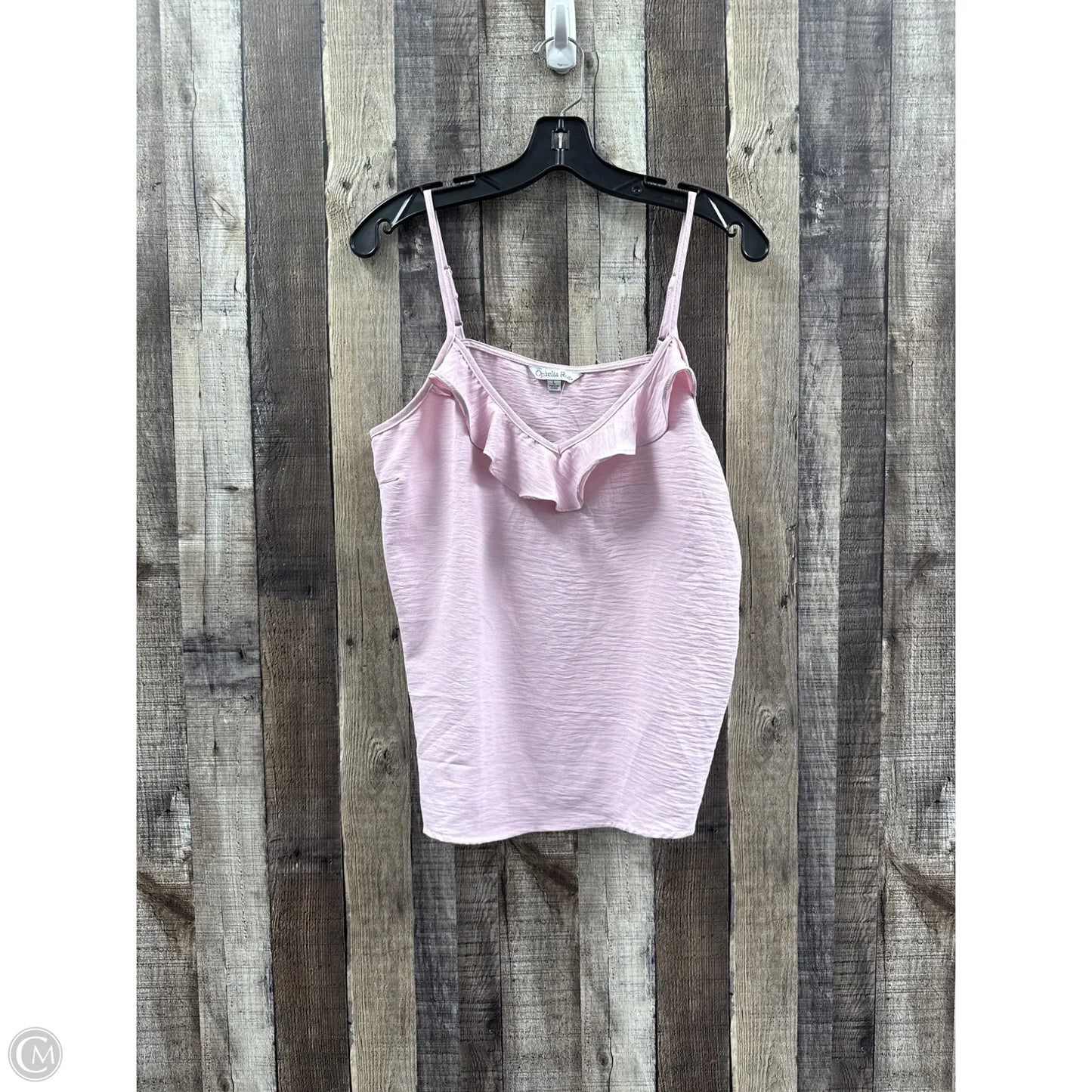 Top Sleeveless By Ophelia Roe In Pink, Size: L