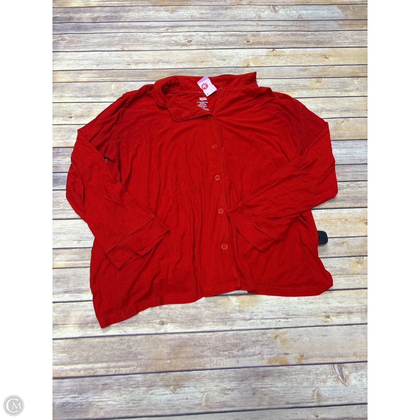 Pajamas 2pc By Cme In Red, Size: Xl