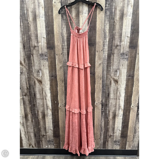 Dress Casual Maxi By Listicle In Pink, Size: L