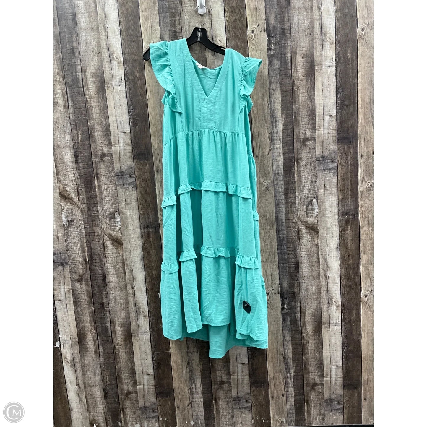 Dress Casual Maxi By Umgee In Teal, Size: L