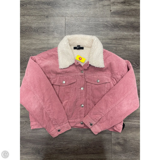Jacket Other By Forever 21 In Pink, Size: Xl