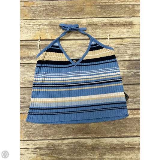 Top Sleeveless By Its Our Time In Multi-colored, Size: L