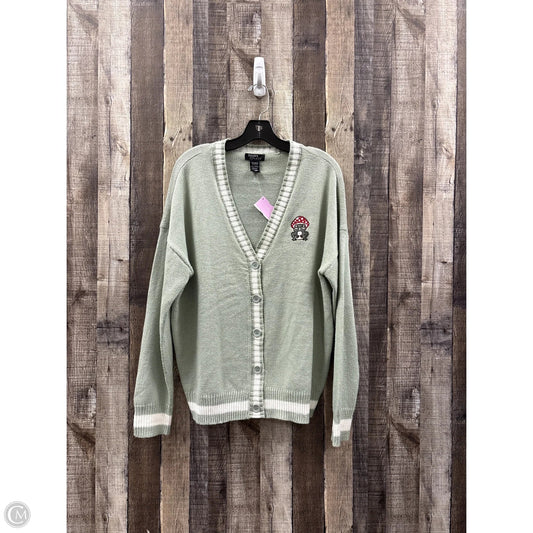 Sweater Cardigan By Cme In Green, Size: M