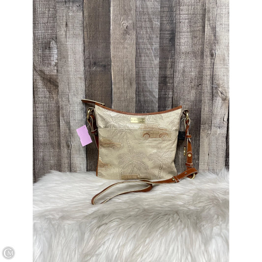 Crossbody Designer By Brahmin, Size: Medium