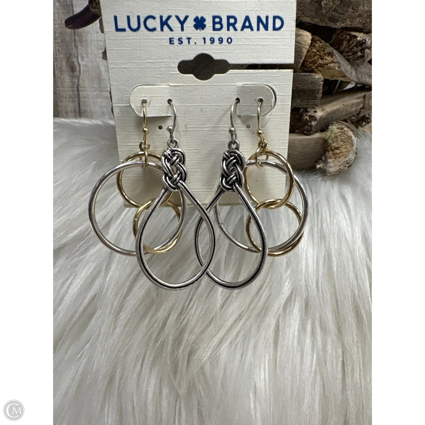 Earrings Dangle/drop By Lucky Brand, Size: 02 Piece Set