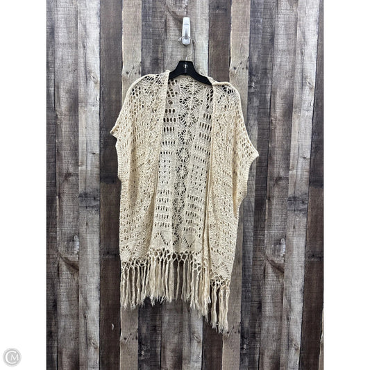 Swimwear Cover-up By Cme In Tan, Size: Osfm