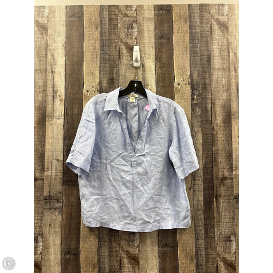 Top Short Sleeve By Rachel Zoe In Blue, Size: S