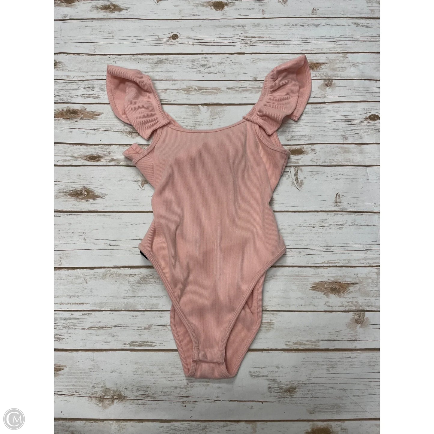 Bodysuit By Francesca's In Pink, Size: L