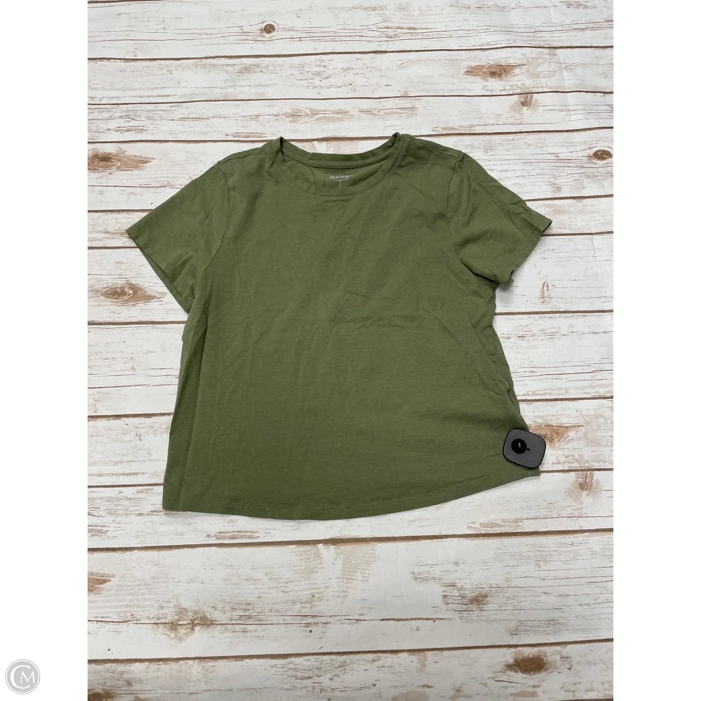 Top Short Sleeve By Old Navy In Green, Size: L