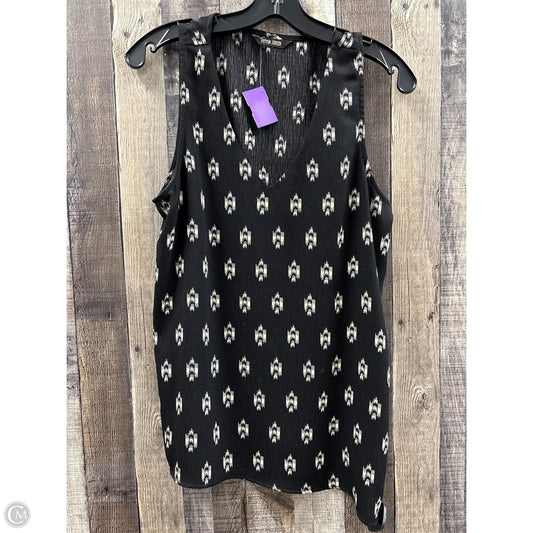 Top Sleeveless By Peyton Jensen In Black, Size: M