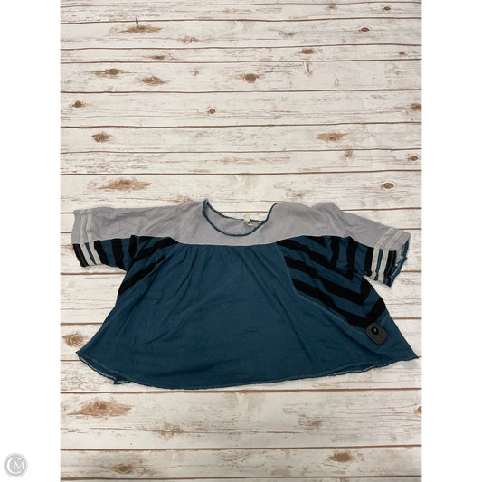 Top Short Sleeve By We The Free In Blue, Size: S