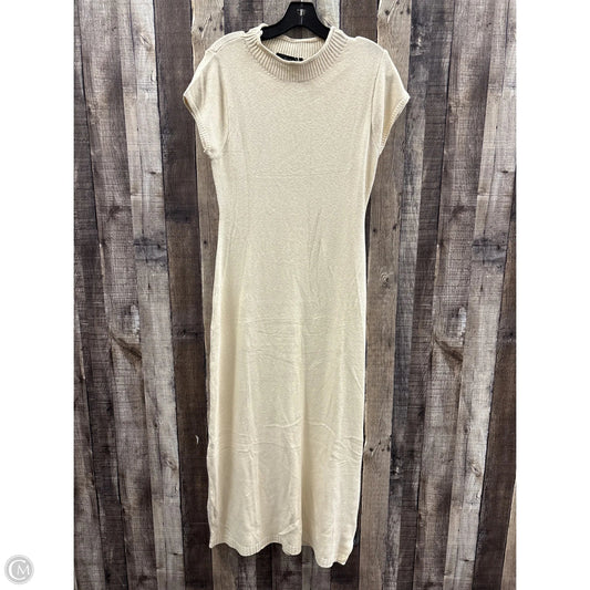 Dress Casual Maxi By Zesica In Tan, Size: M