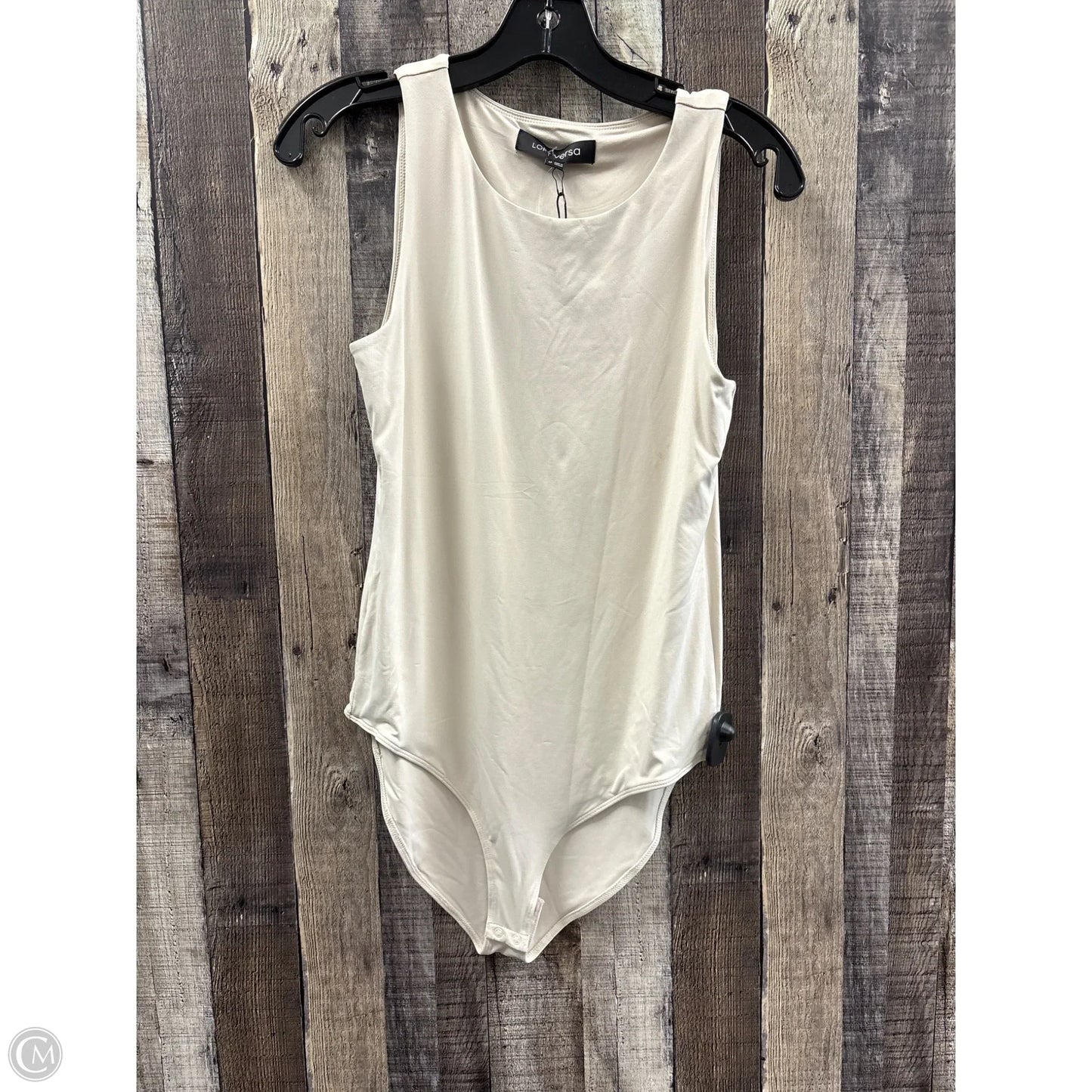 Bodysuit By Loft In Cream, Size: Lp