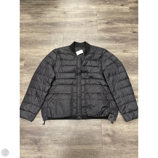 Coat Puffer & Quilted By Cmc In Black, Size: M