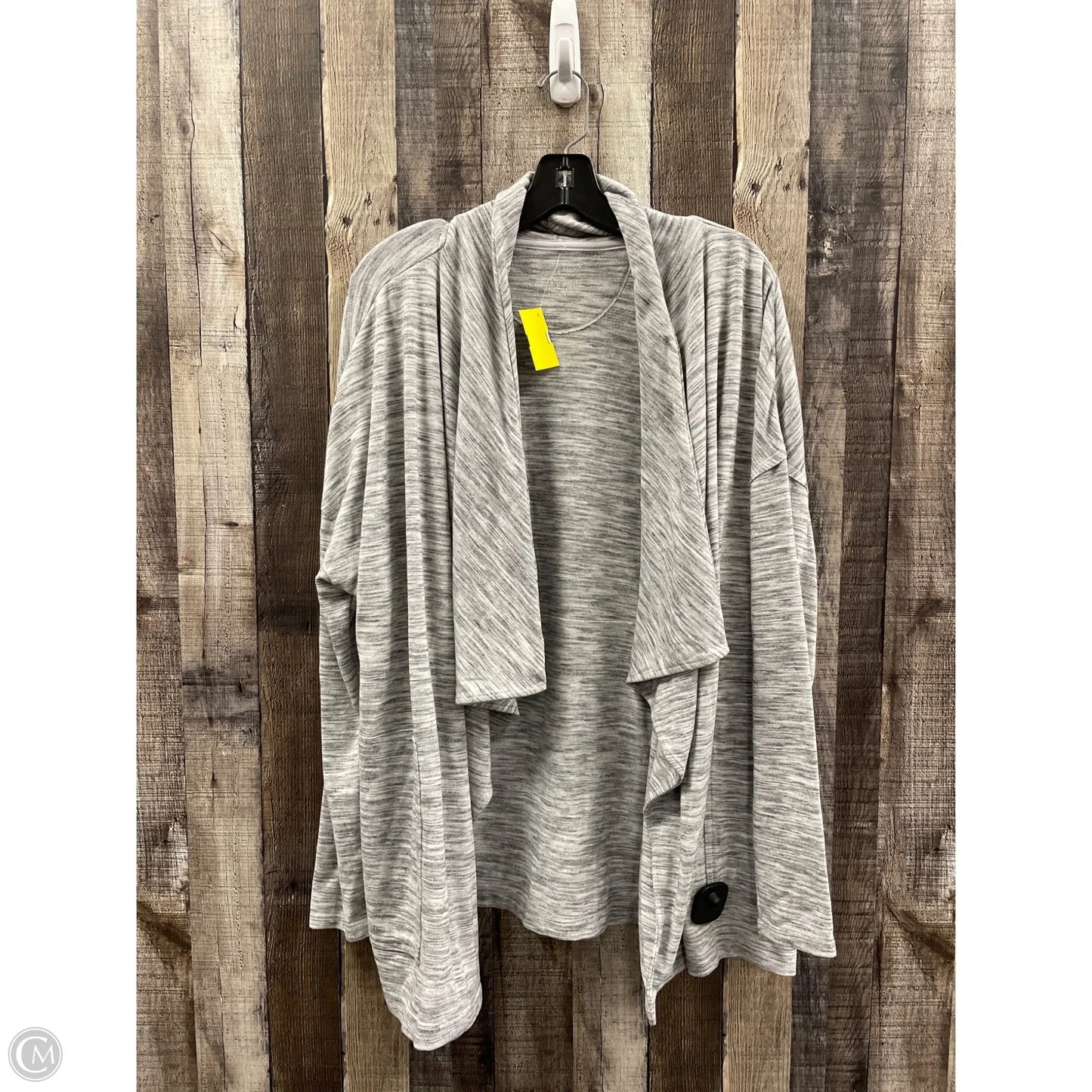 Cardigan By Christopher And Banks In Grey, Size: Xl