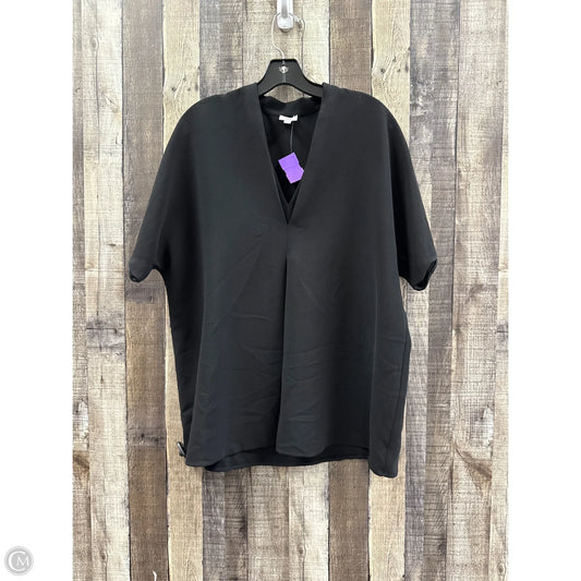 Top Short Sleeve By Vince In Black, Size: L