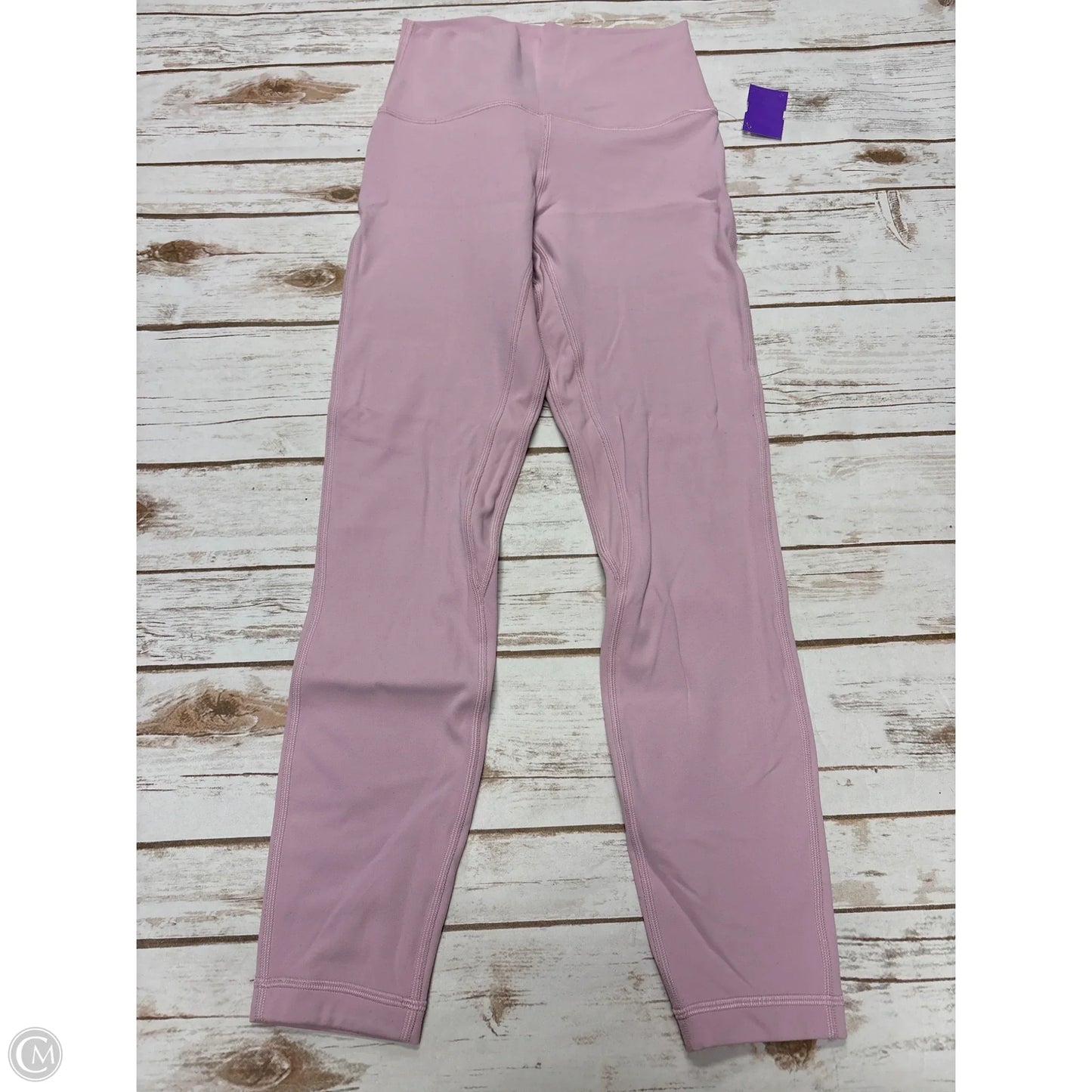 Athletic Leggings By Lululemon In Pink, Size: 4