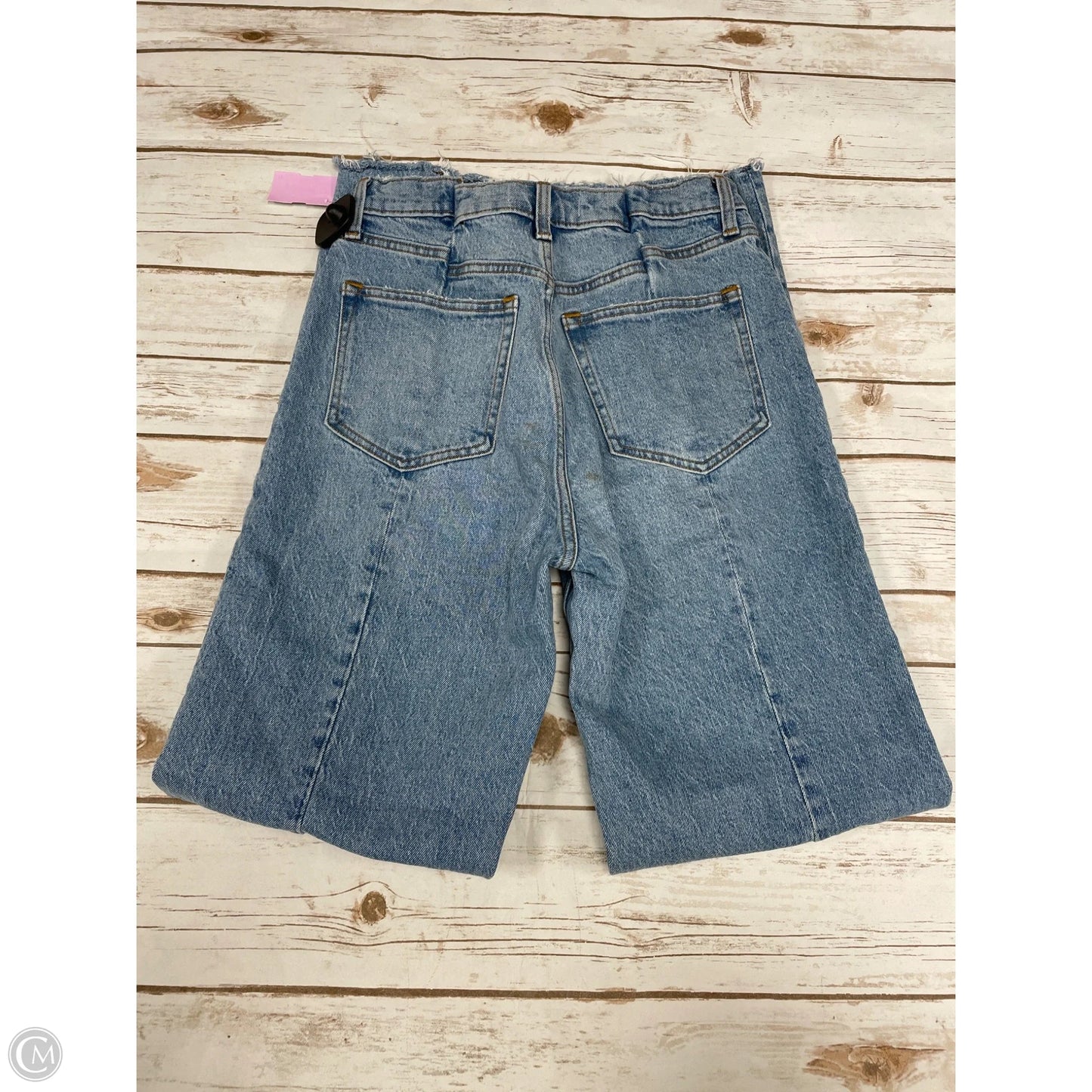 Jeans Straight By Abercrombie And Fitch In Blue Denim, Size: 2
