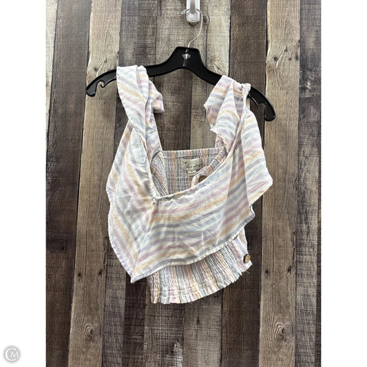 Top Sleeveless By Vintage Havana In Multi-colored, Size: S