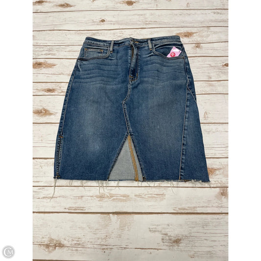 Skirt Midi By Sanctuary In Blue Denim, Size: 10
