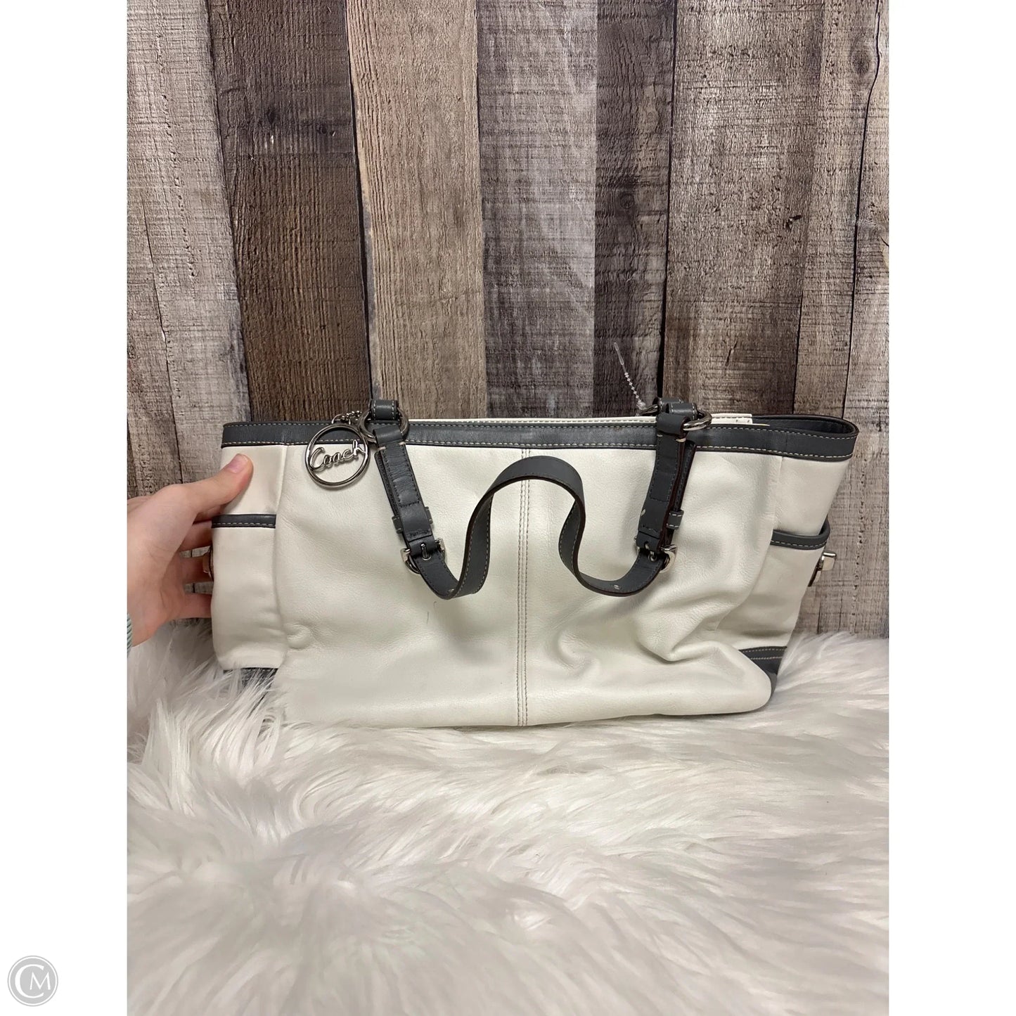 Handbag Designer By Coach, Size: Medium