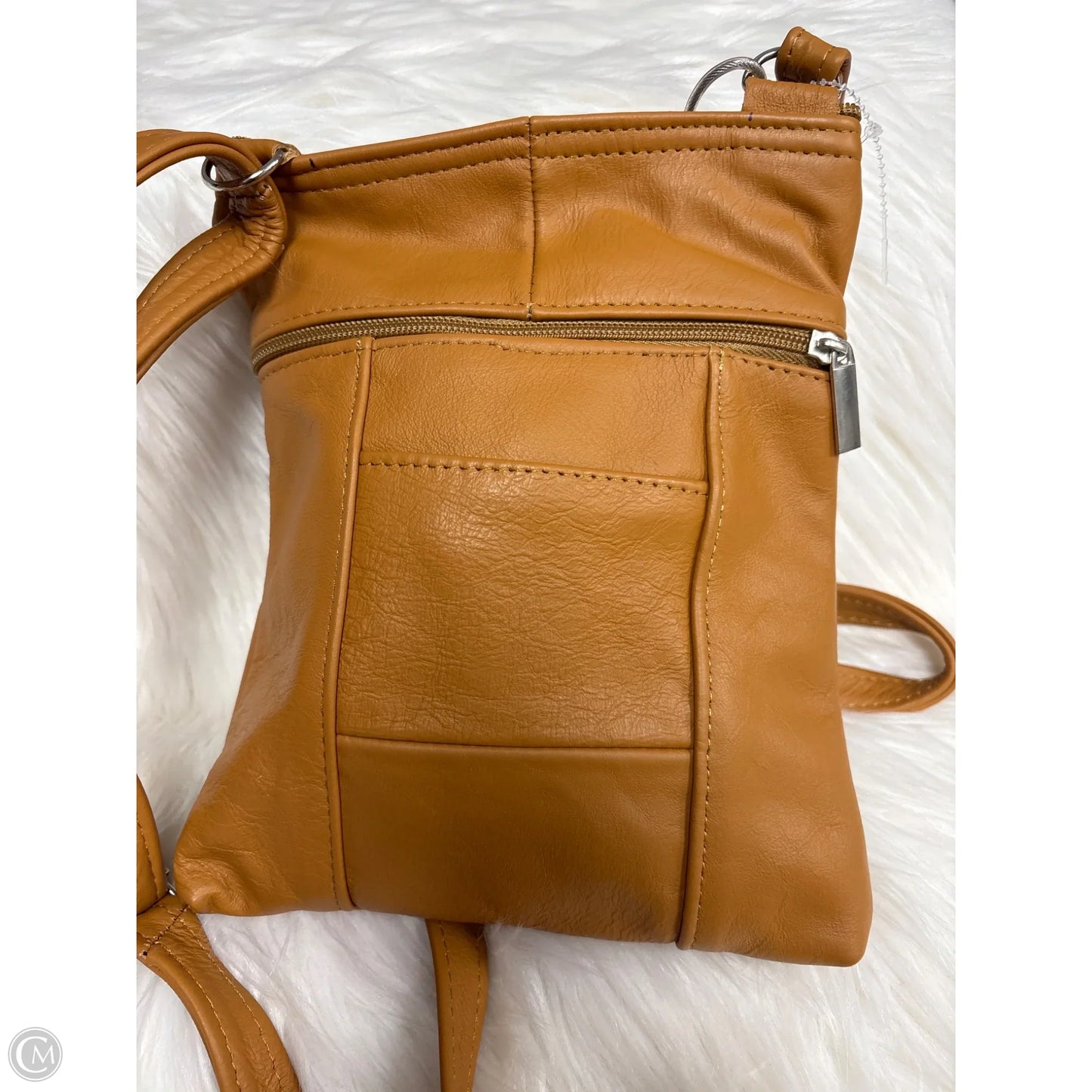 Crossbody Leather By Cme, Size: Small
