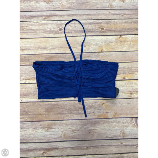 Top Sleeveless By Shein In Blue, Size: M