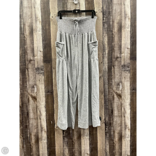 Pants Wide Leg By Cme In Grey, Size: M