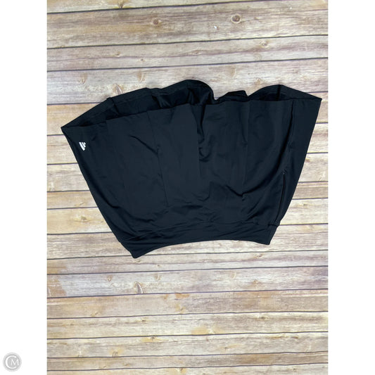 Athletic Skort By Adidas In Black, Size: L