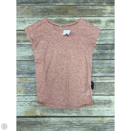 Top Short Sleeve By Maurices In Pink, Size: Xs
