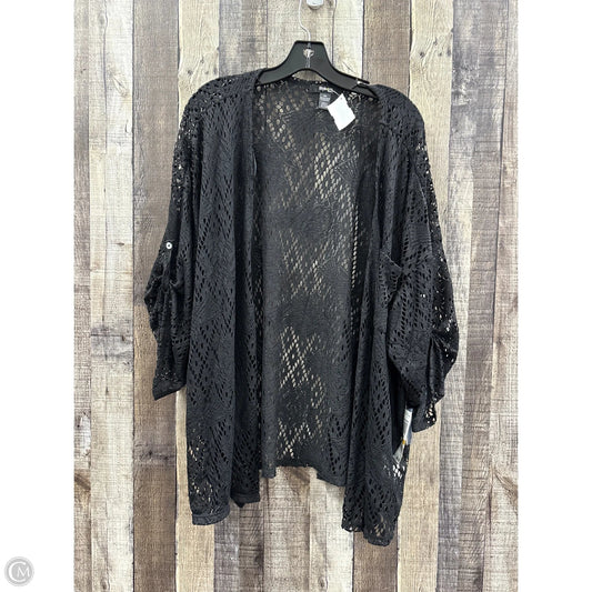 Cardigan By Style And Co Collection Women In Black, Size: 3x