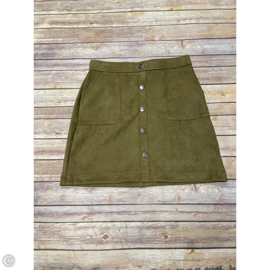 Skirt Maxi By Lulus In Green & White, Size: L