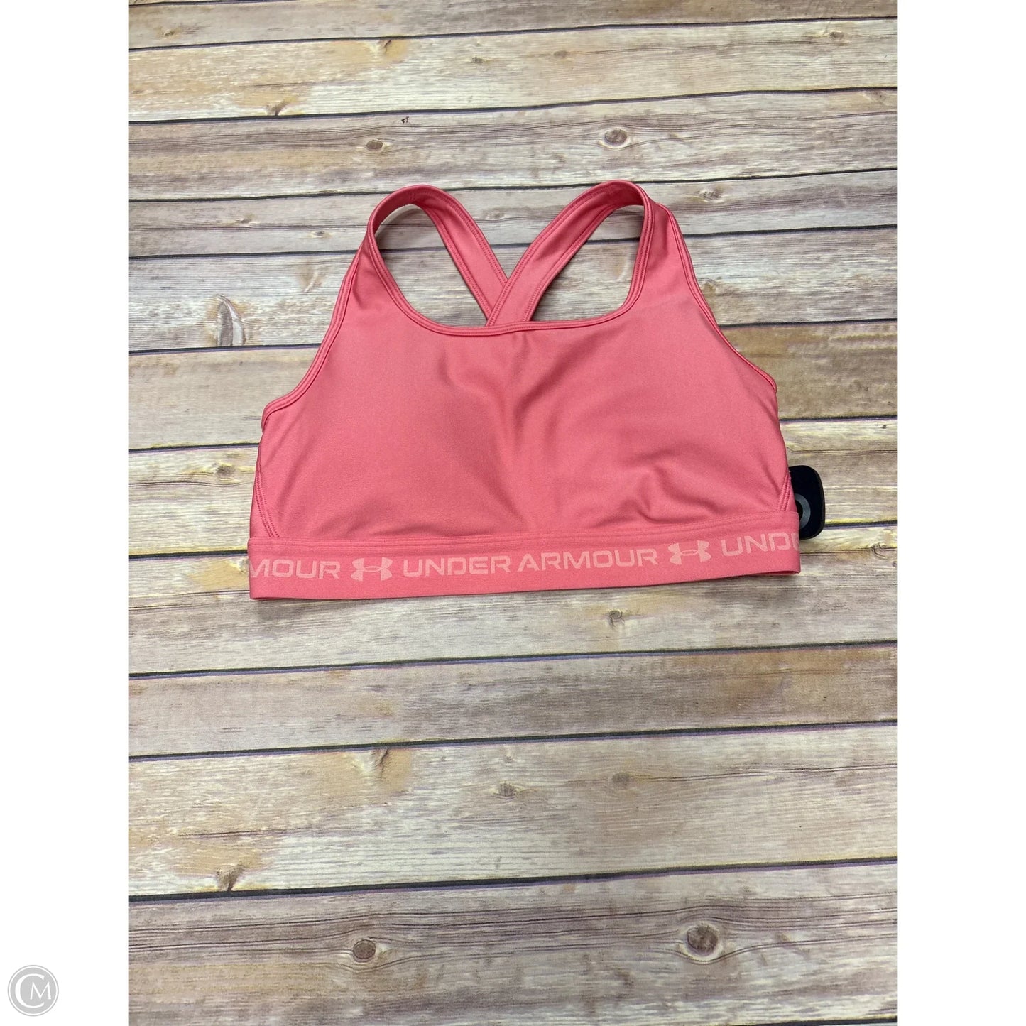 Athletic Bra By Under Armour In Pink, Size: L