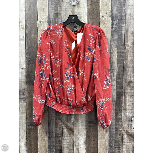 Top Long Sleeve By Fun And Flirt In Multi-colored, Size: Xl