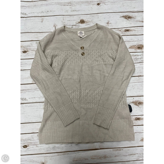 Sweater By St Johns Bay In Tan, Size: M