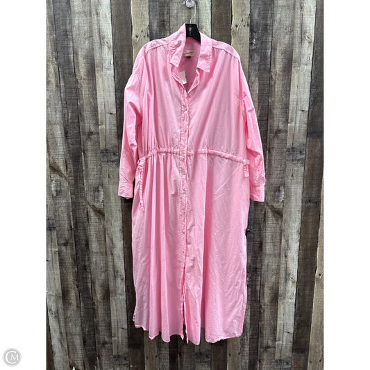 Dress Casual Maxi By Universal Thread In Plaid Pattern, Size: Xl