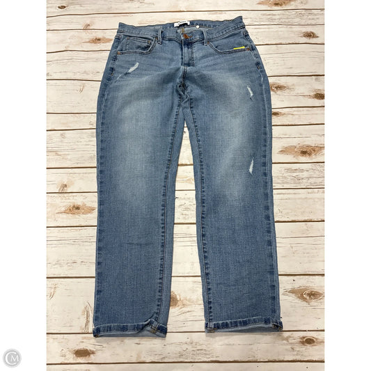 Jeans Straight By Sonoma In Blue Denim, Size: 8