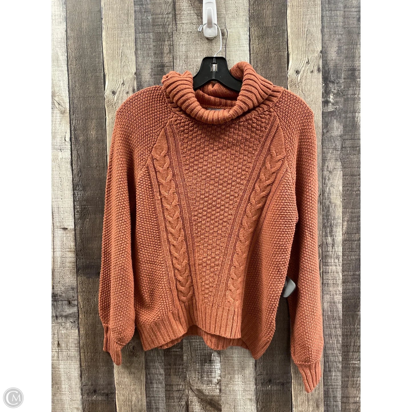 Sweater By Charlotte Russe In Bronze, Size: S