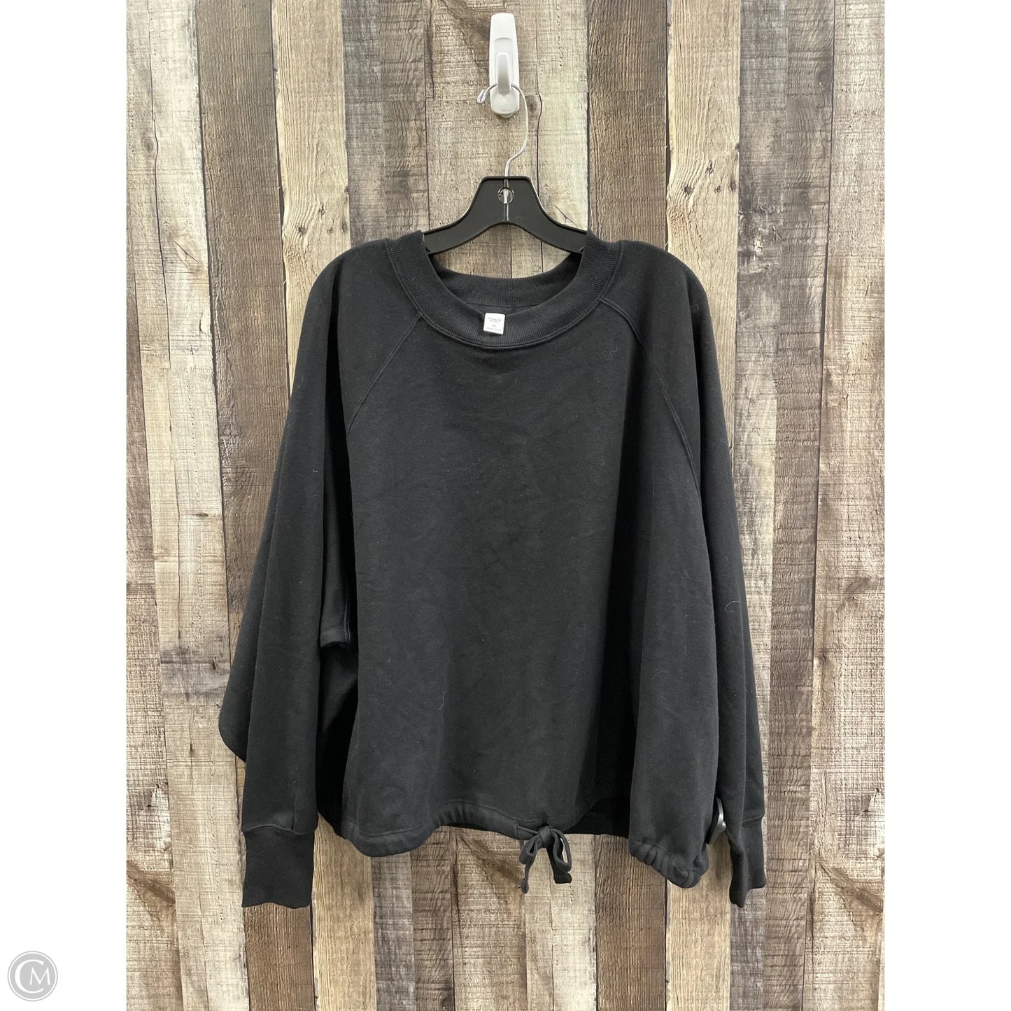 Sweatshirt Crewneck By Old Navy In Black, Size: Xxl
