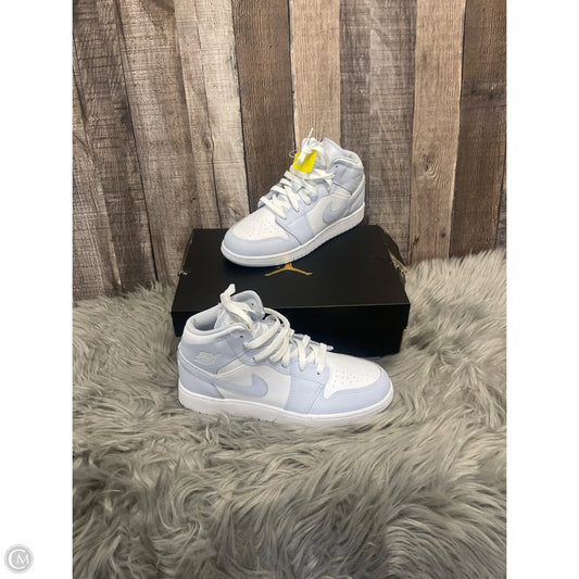 Shoes Luxury Designer By Jordan In Purple, Size: 8