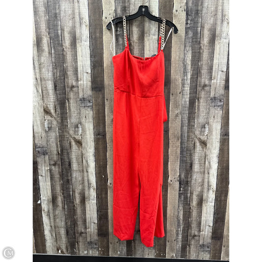 Jumpsuit Designer By Lilly Pulitzer In Red, Size: 12