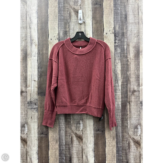 Sweater Cashmere By Free People In Red, Size: S