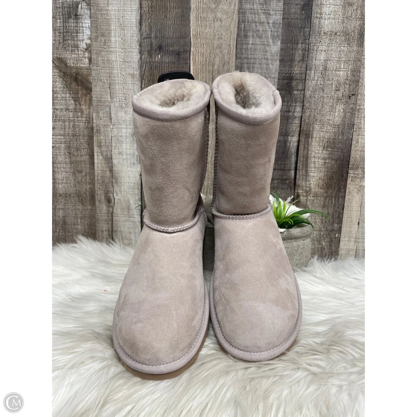 Boots Designer By Ugg In Pink, Size: 6