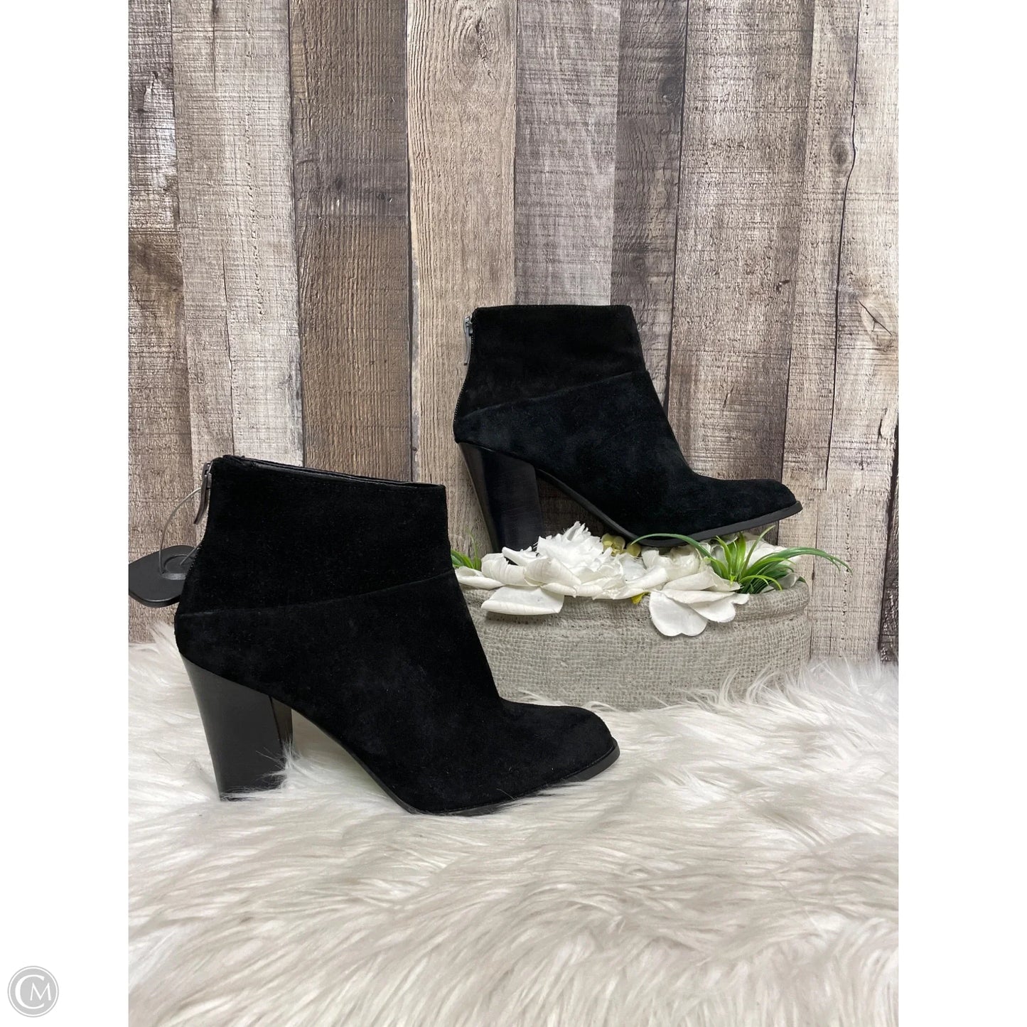 Boots Ankle Heels By Bcbgeneration In Black, Size: 7.5