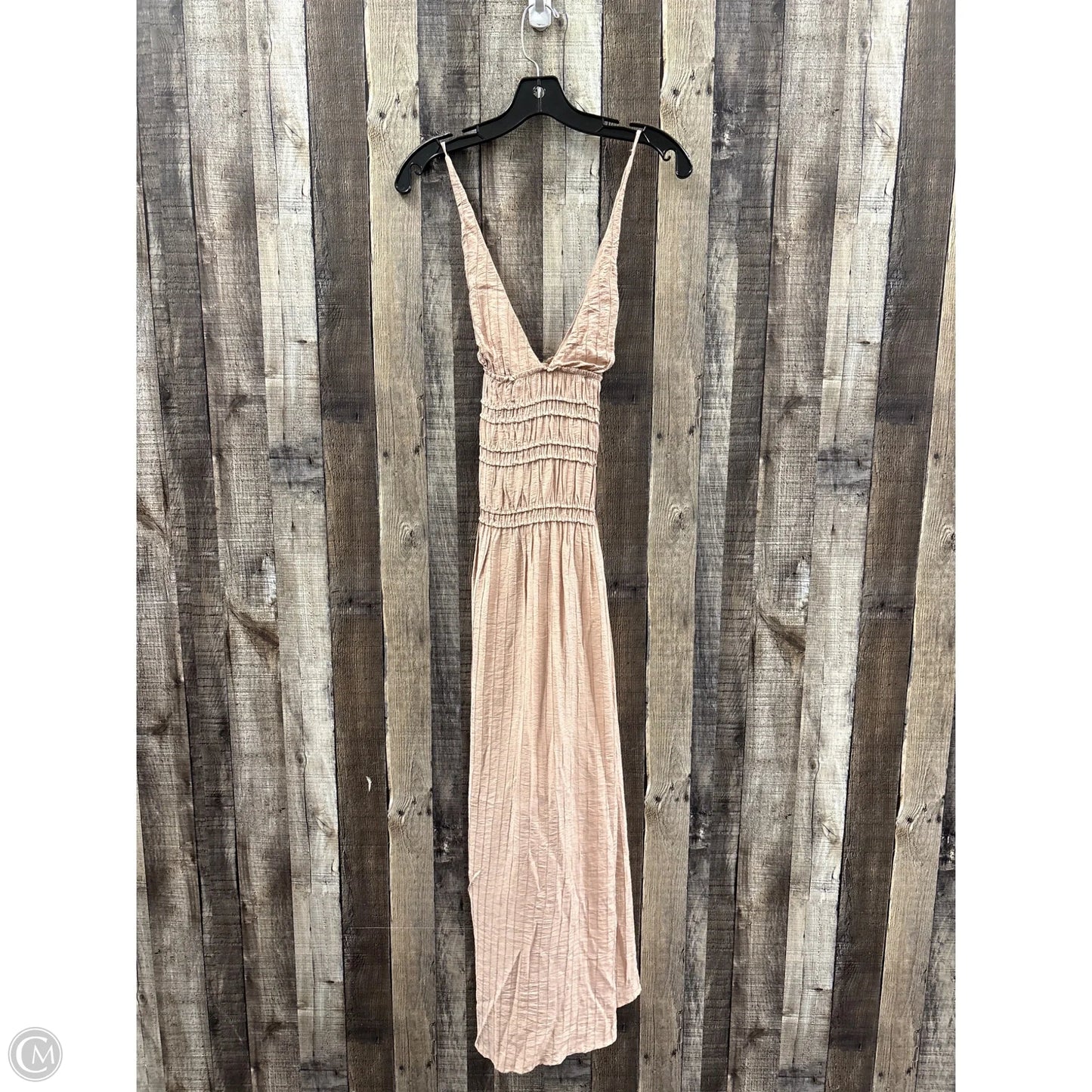 Dress Casual Maxi By Zara In Brown, Size: S