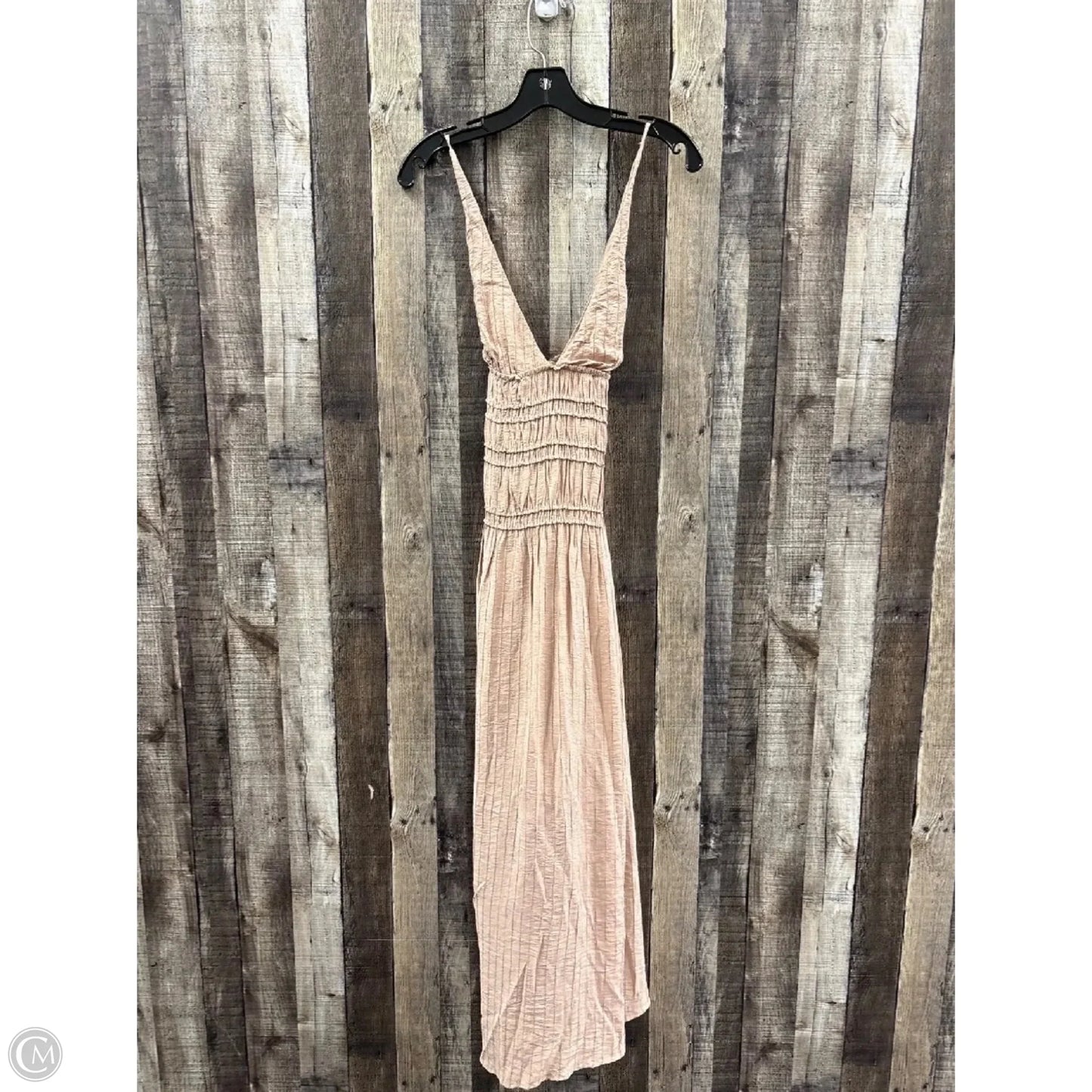 Dress Casual Maxi By Zara In Brown, Size: S